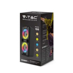 Altoparlante ricaricabile con woofer 2x10w